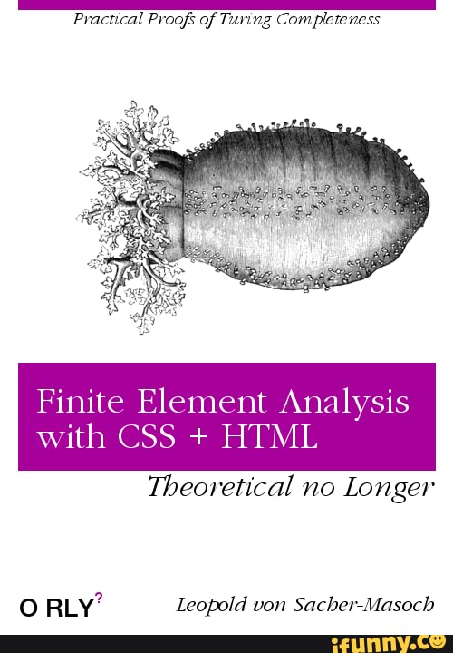 Practical Proofs of Turing Completeness Finite Element Analysis with