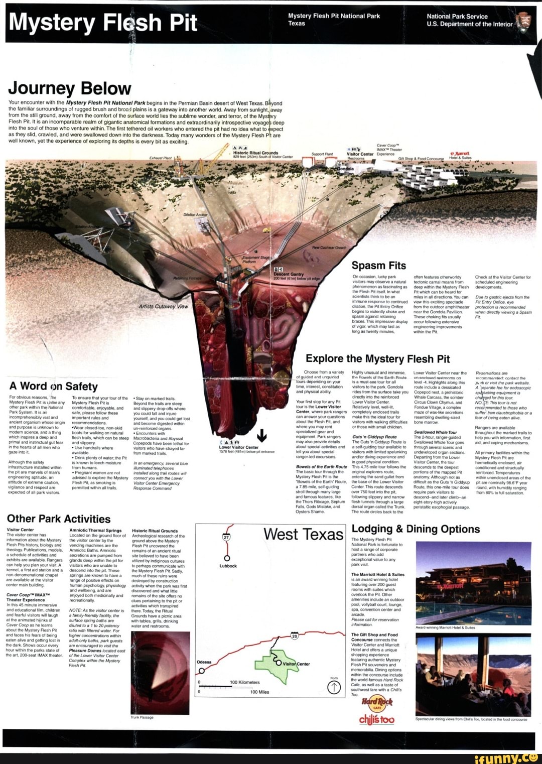 Mystery Flesh Pit Mystery Flesh Pit National Park National Park Service 
