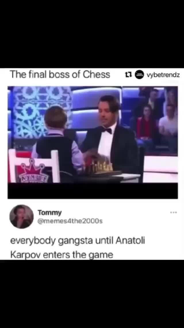 Misha Osipov Chess Meme  Misha Osipov vs Anatoly Karpov 