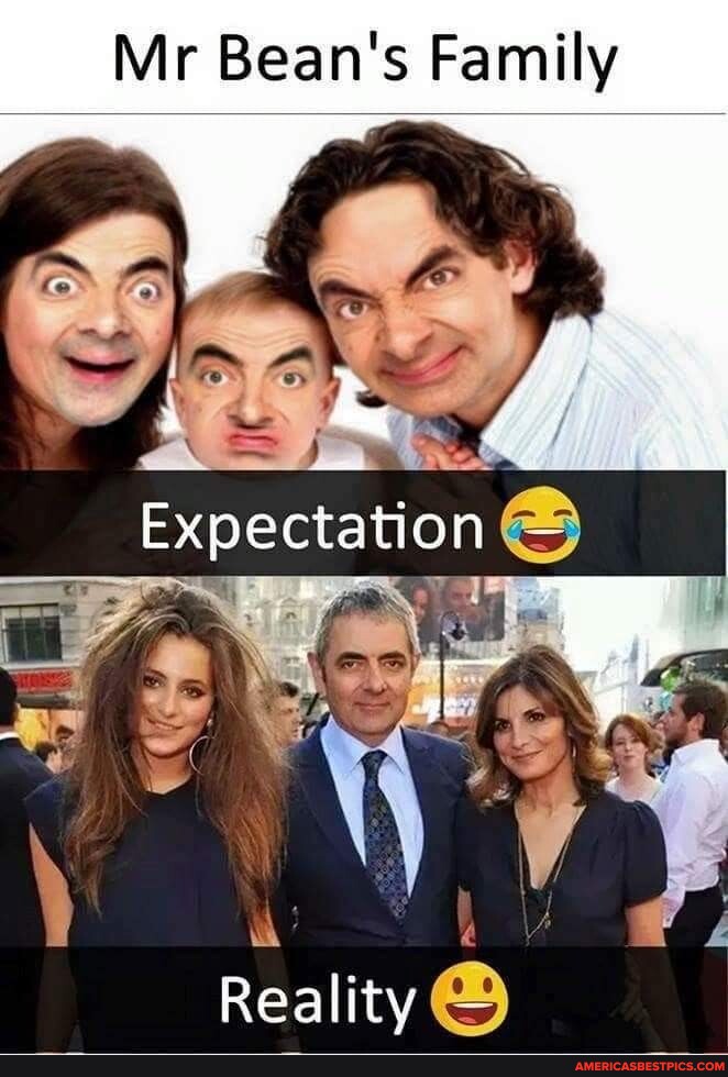Mr Bean's Family Expectation an Reality America’s best pics and videos