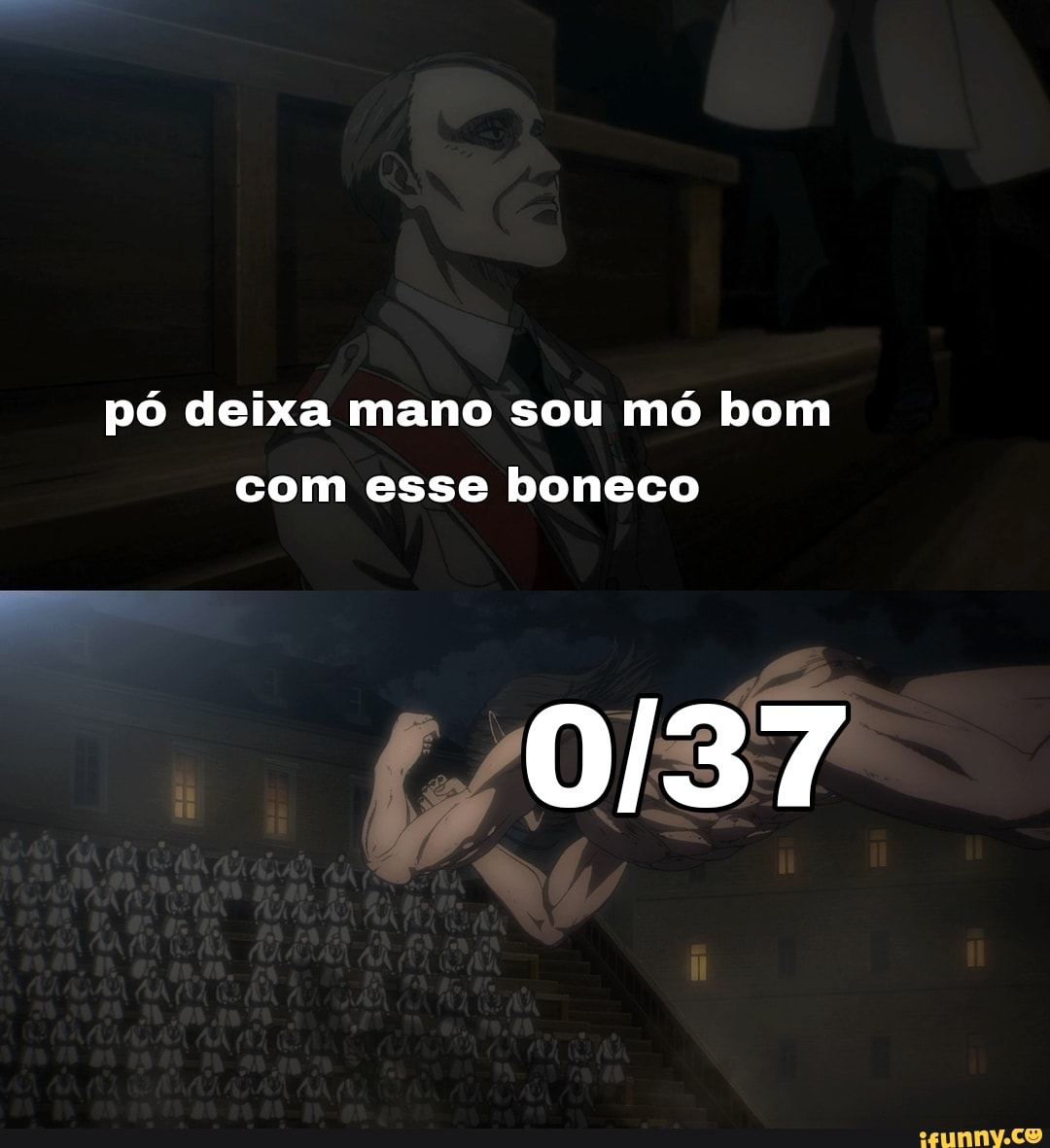 pó deixa mano sou mó bom com esse boneco
