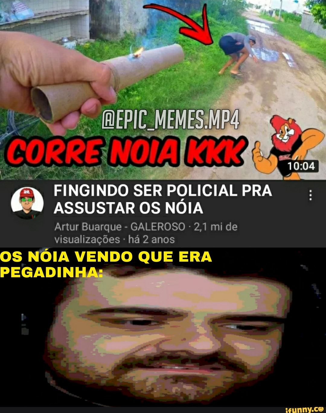 FINGINDO SER POLICIAL PRA ASSUSTAR OS NOIA Artur Buarque - GALEROSO 2,1 mi de visualizações há 2 anos
OS NÓIA VENDO QUE ERA PEGADINHA