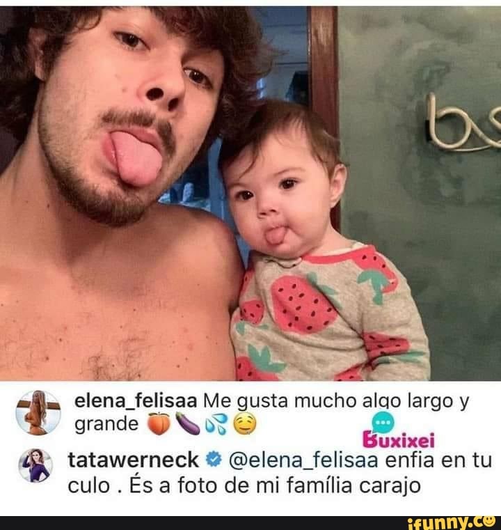 elena felisaa Me sta mucho algo largo y grande
tatawerneck 2 Gelena felisaa enfia en tu ulo . És a foto de mi família carajo