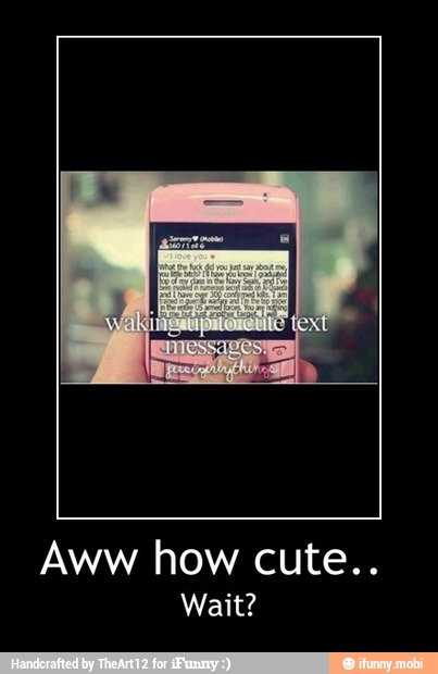 Aww how cute..
Wait? - Aww how cute..
Wait?