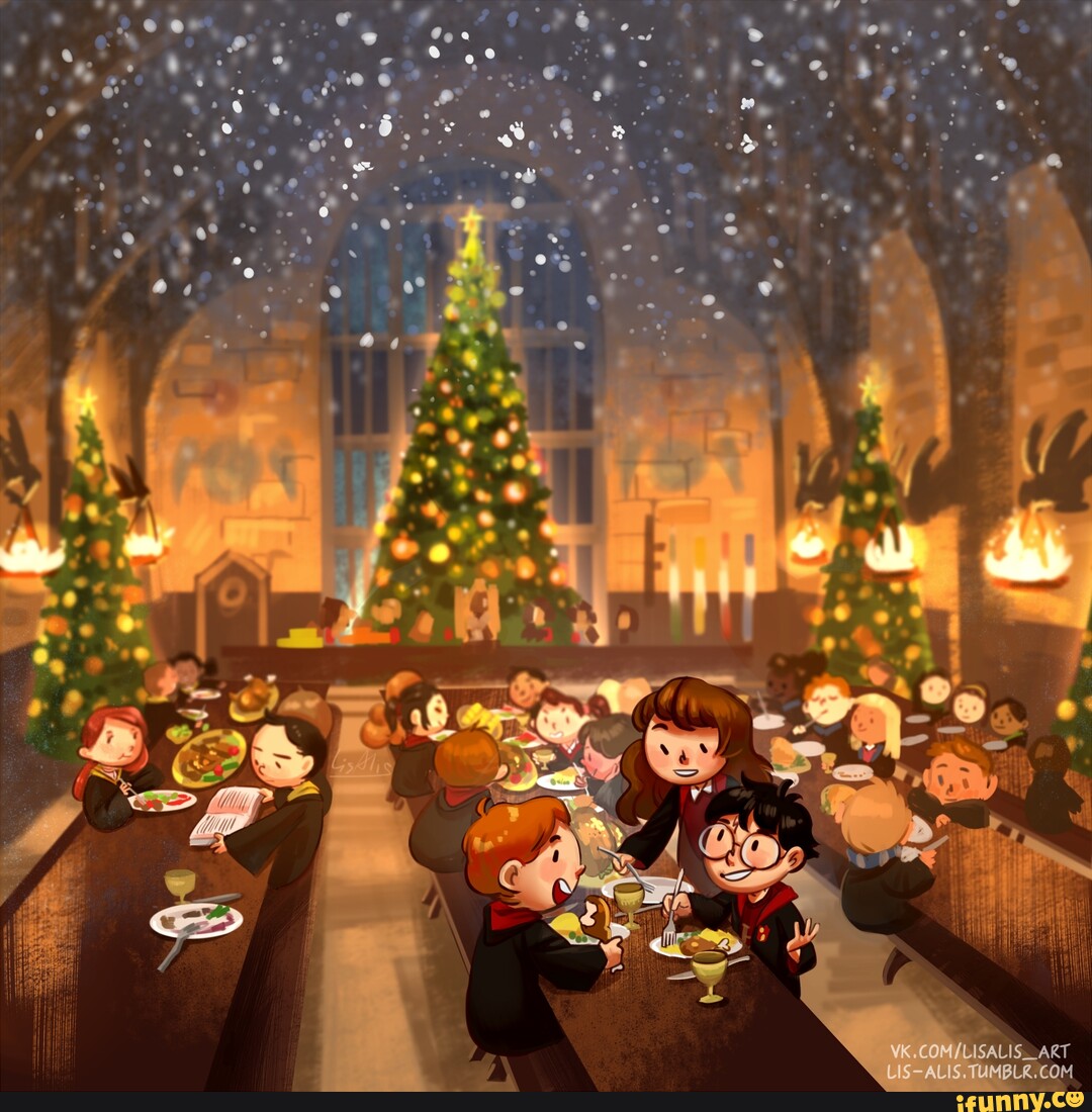 #harrypotterchristmas 