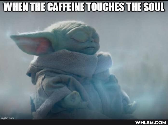 WHEN THE CAFFEINE TOUCHES THE SOUL