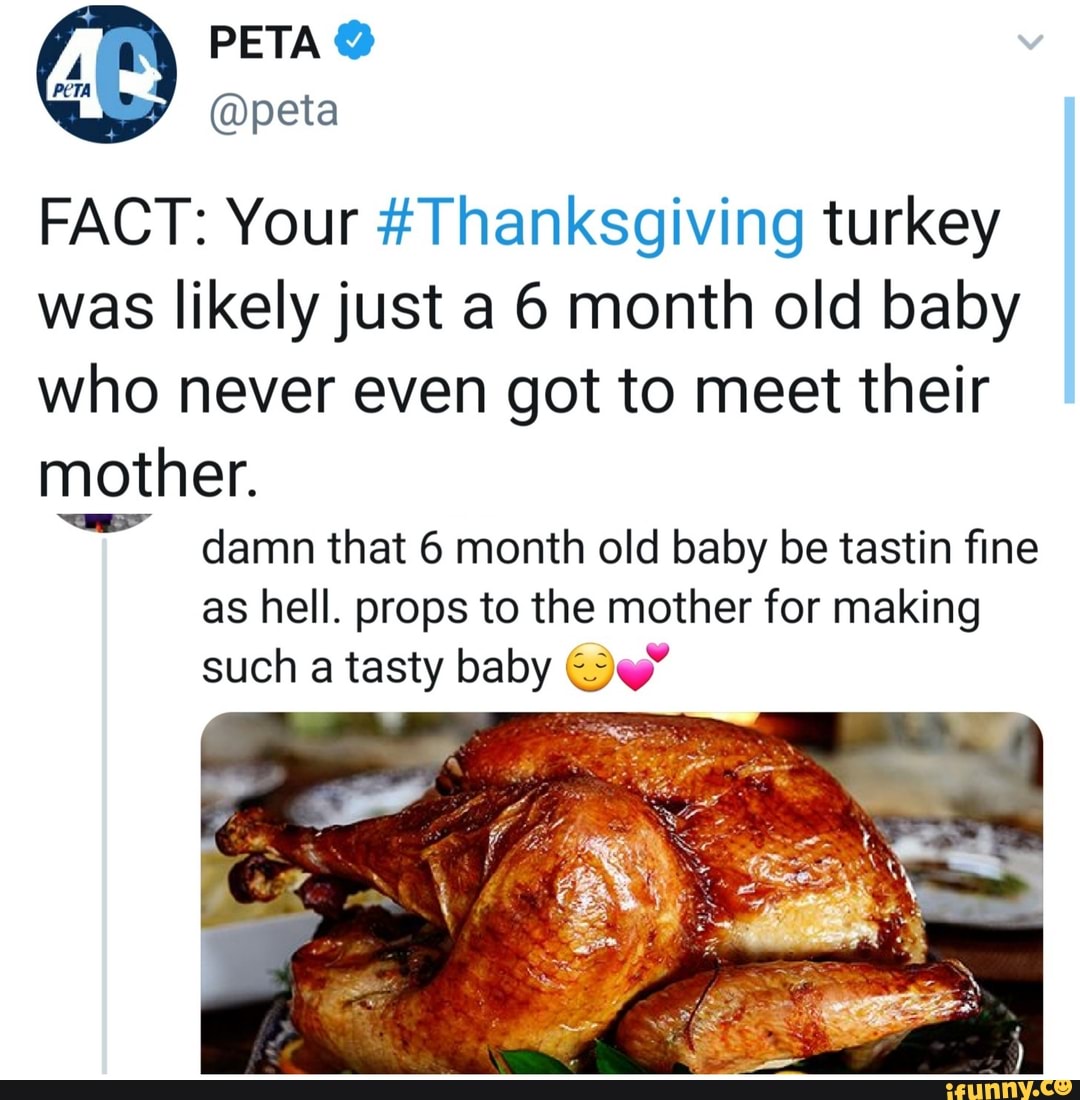 Peta Thanksgiving Meme