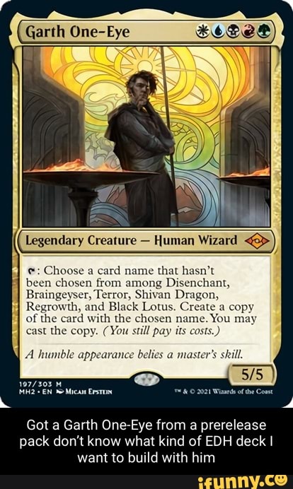 Legendary Creature Human Wizard Braingeyser, chesen firem among Create ...