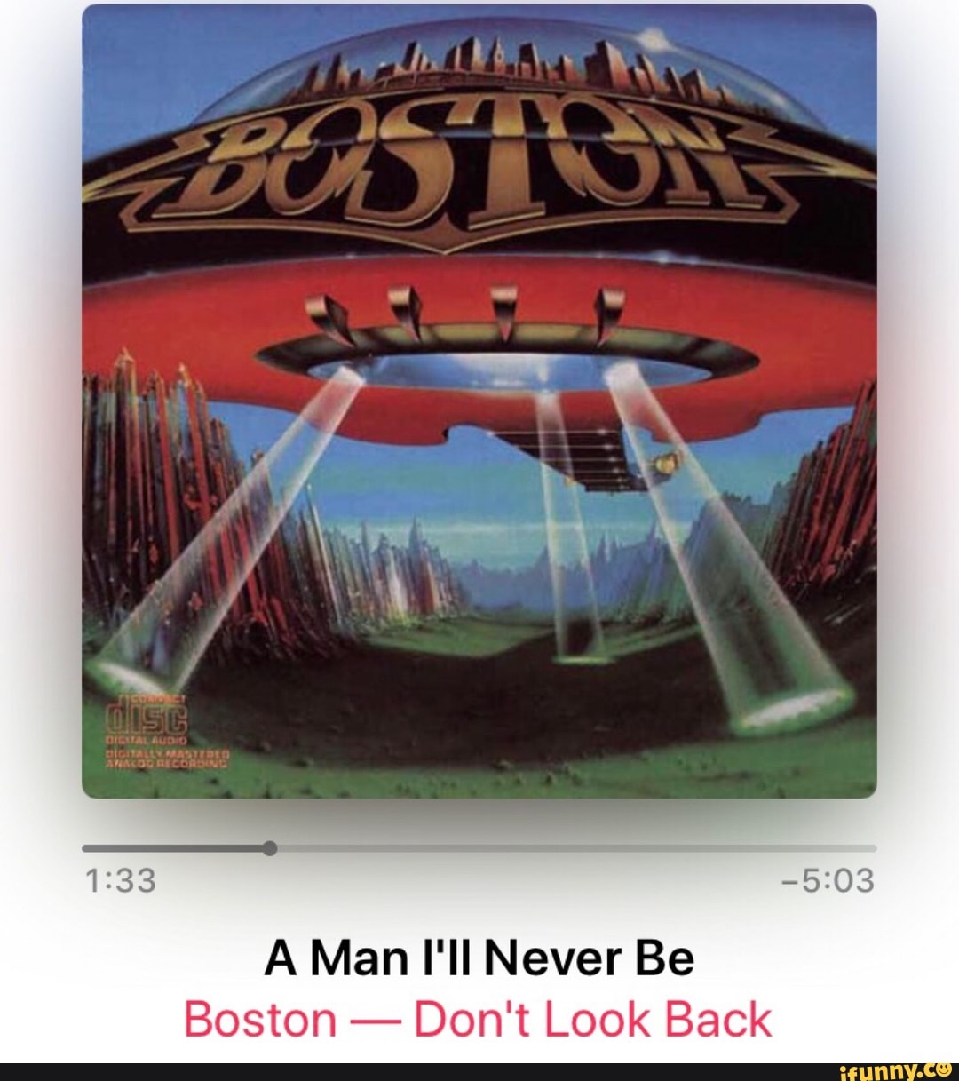 Boston feeling. Boston LP album.