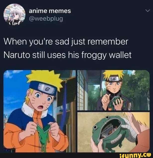 naruto frog wallet scene