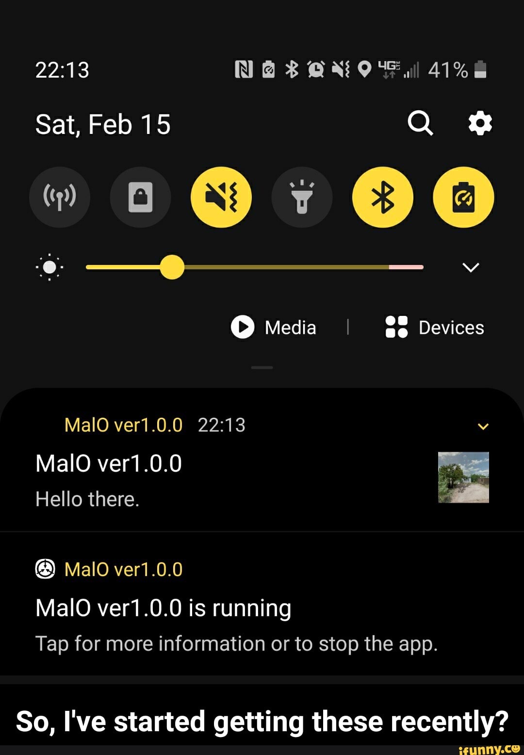 It's been a few days since I installed the MalO app 