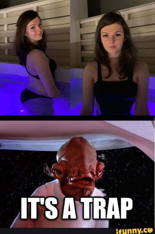 Its a trap мем