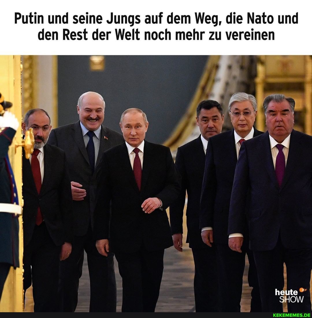 Putin und seine Jungs auf dem Weg, die Nato und den Rest der Welt noch mehr zu v