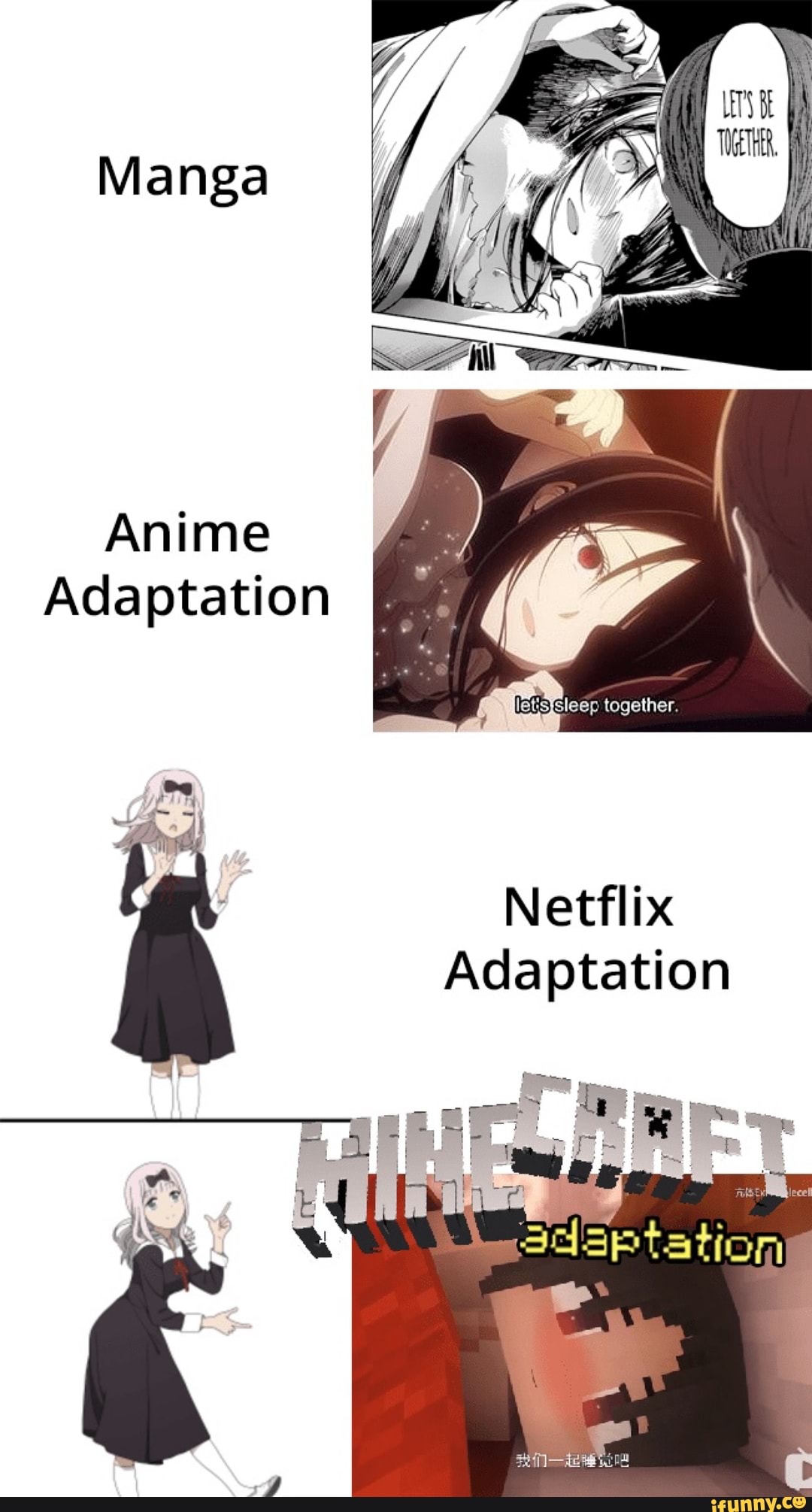 Manga Anime Adaptation Netflix Adaptation Ifunny 2554