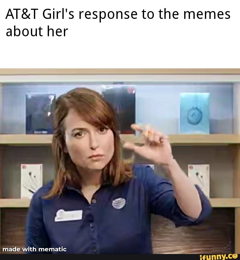 Girl's response to the memes about her made with mermatic I - iFunny
