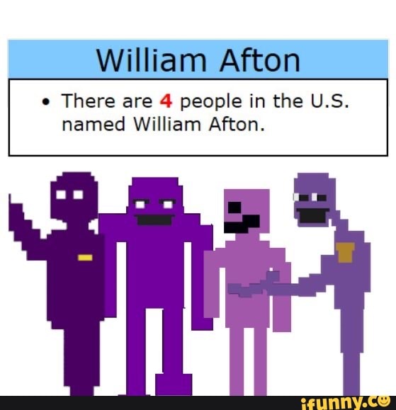 William Afton Real Life - E7ir5qj2ffavfm : William afton's death in