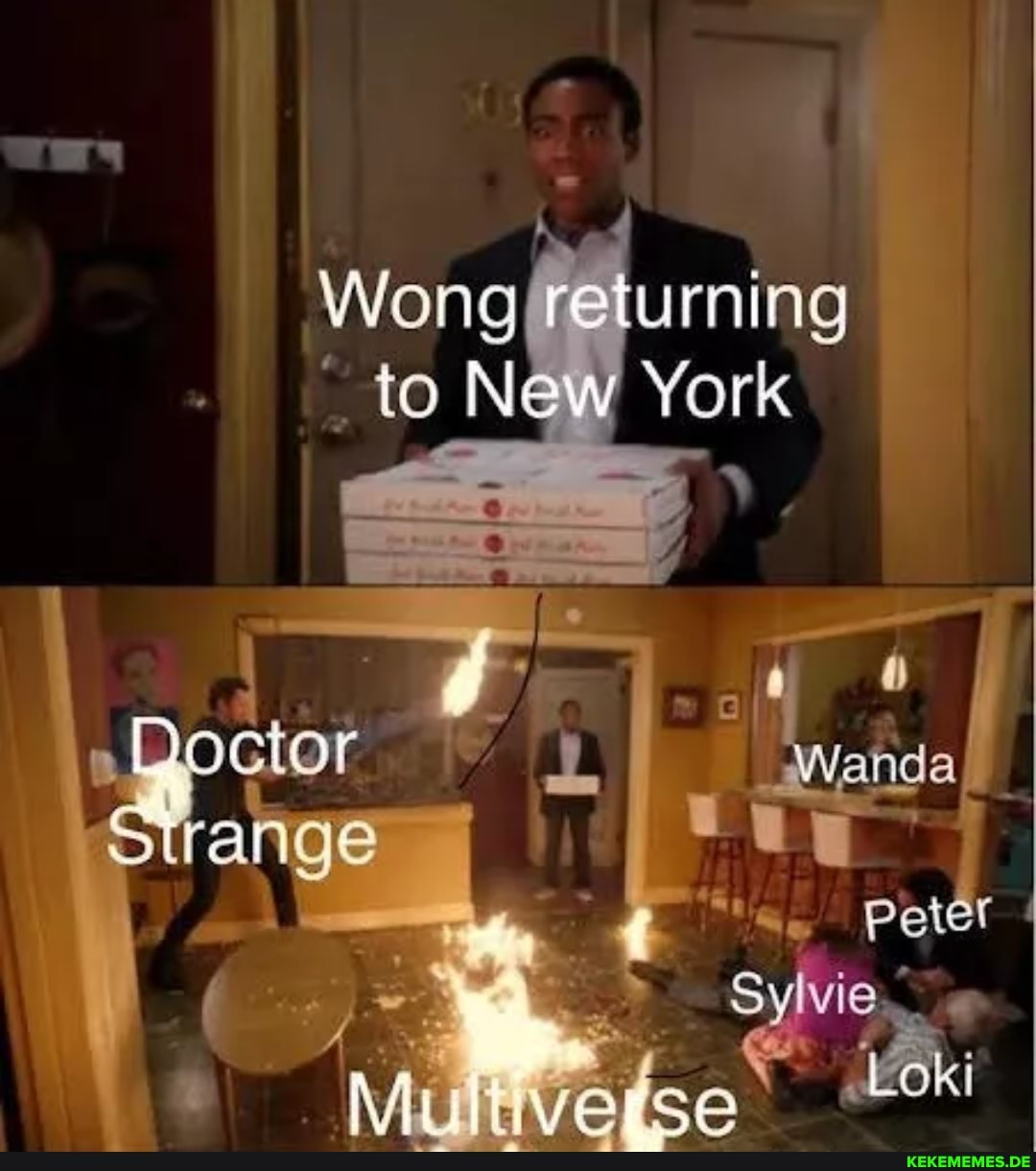 Wong returning to New York an Wanda Peter Loki