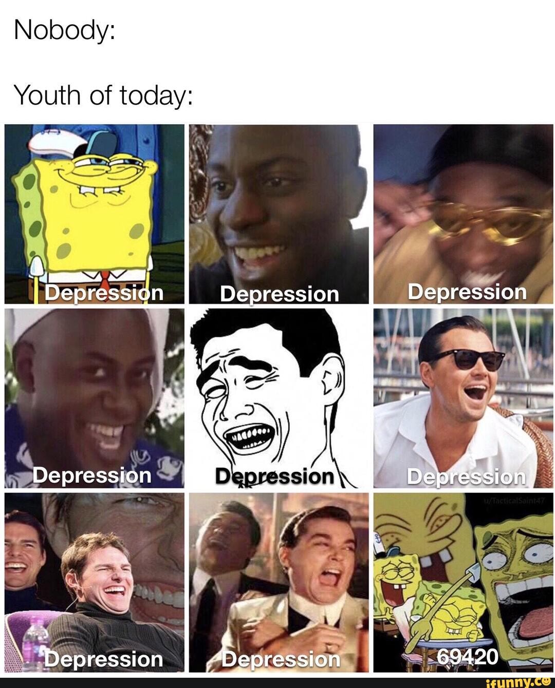 Nobody:
Youth of today: