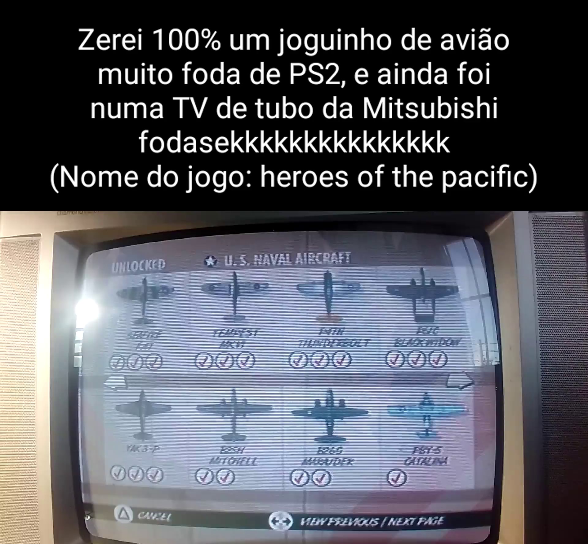 Heroes Of The Pacific Ps2 ( Avião )