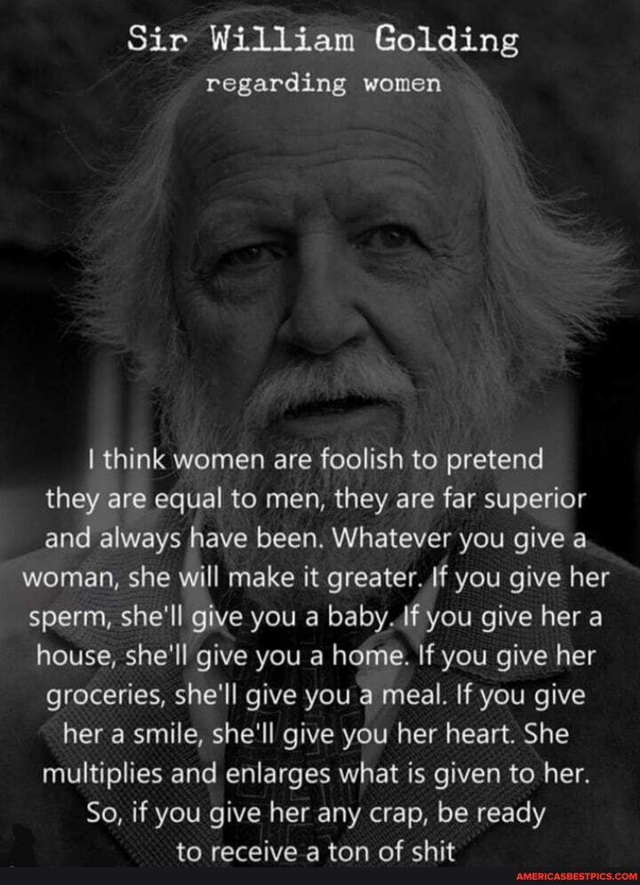 William golding quote on women