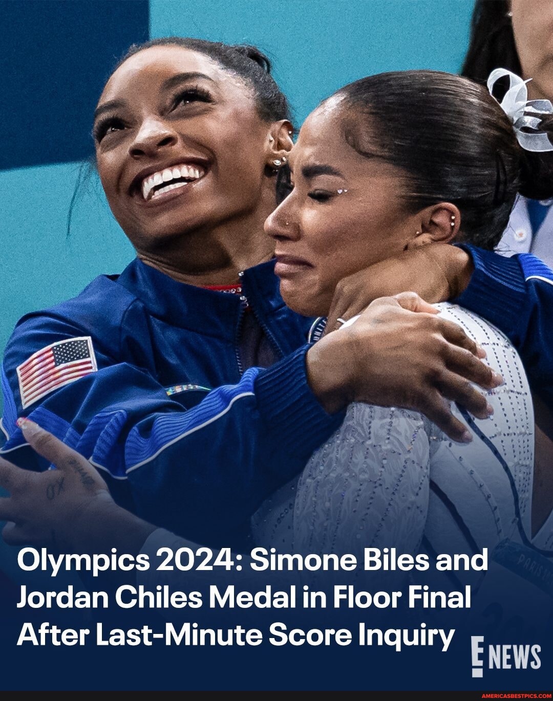 Simone Biles and Jordan Chiles each added another medal to their