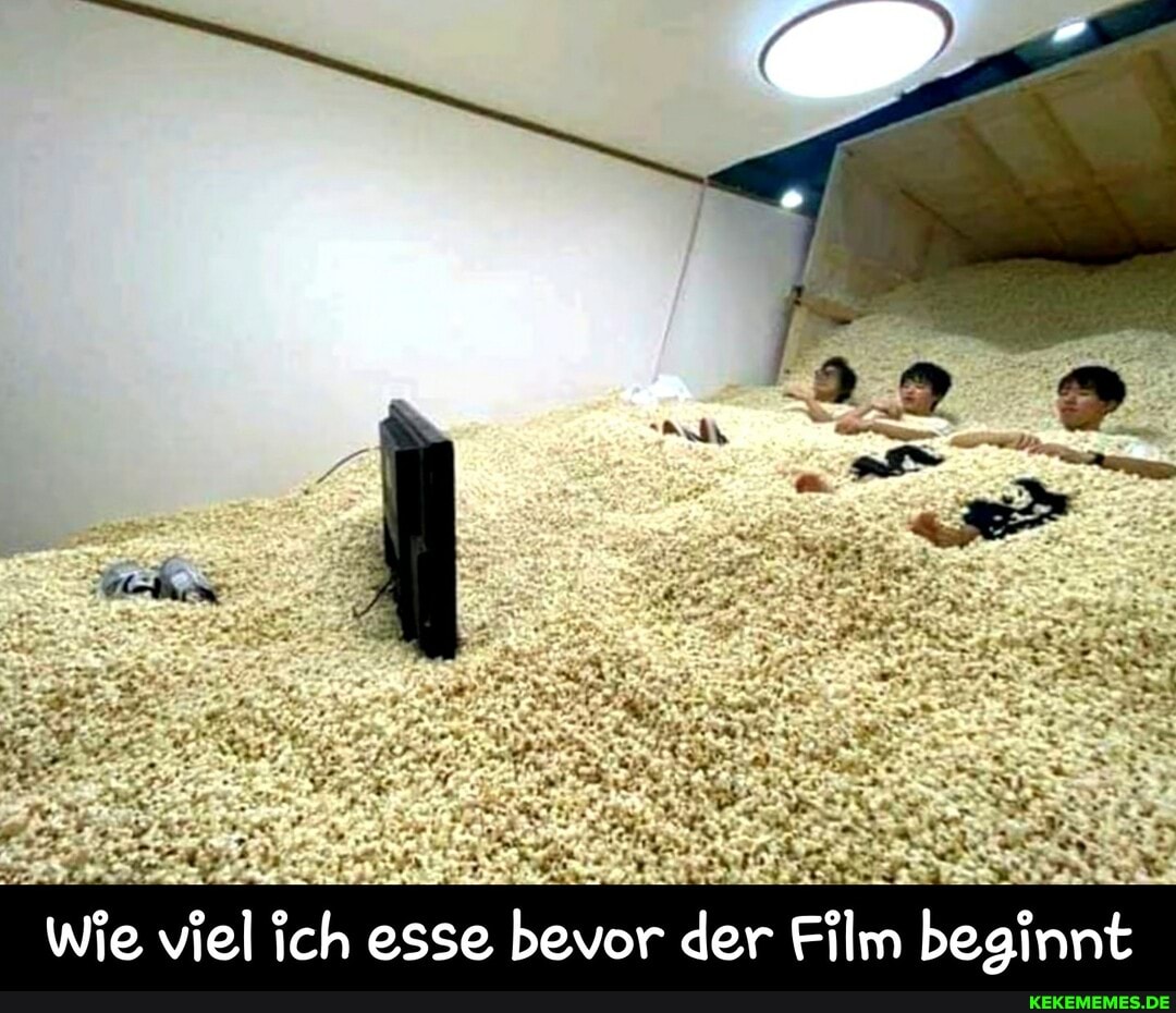 wie viel ich esse bevor der Film beginnt - Wie viel ich esse bevor der Film beginnt