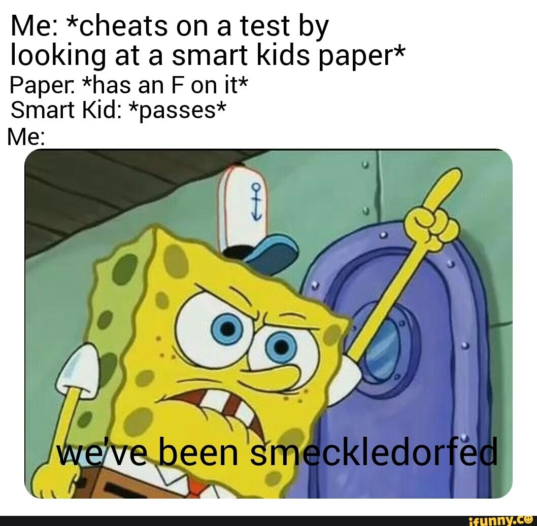 Weve been smeckledorfed