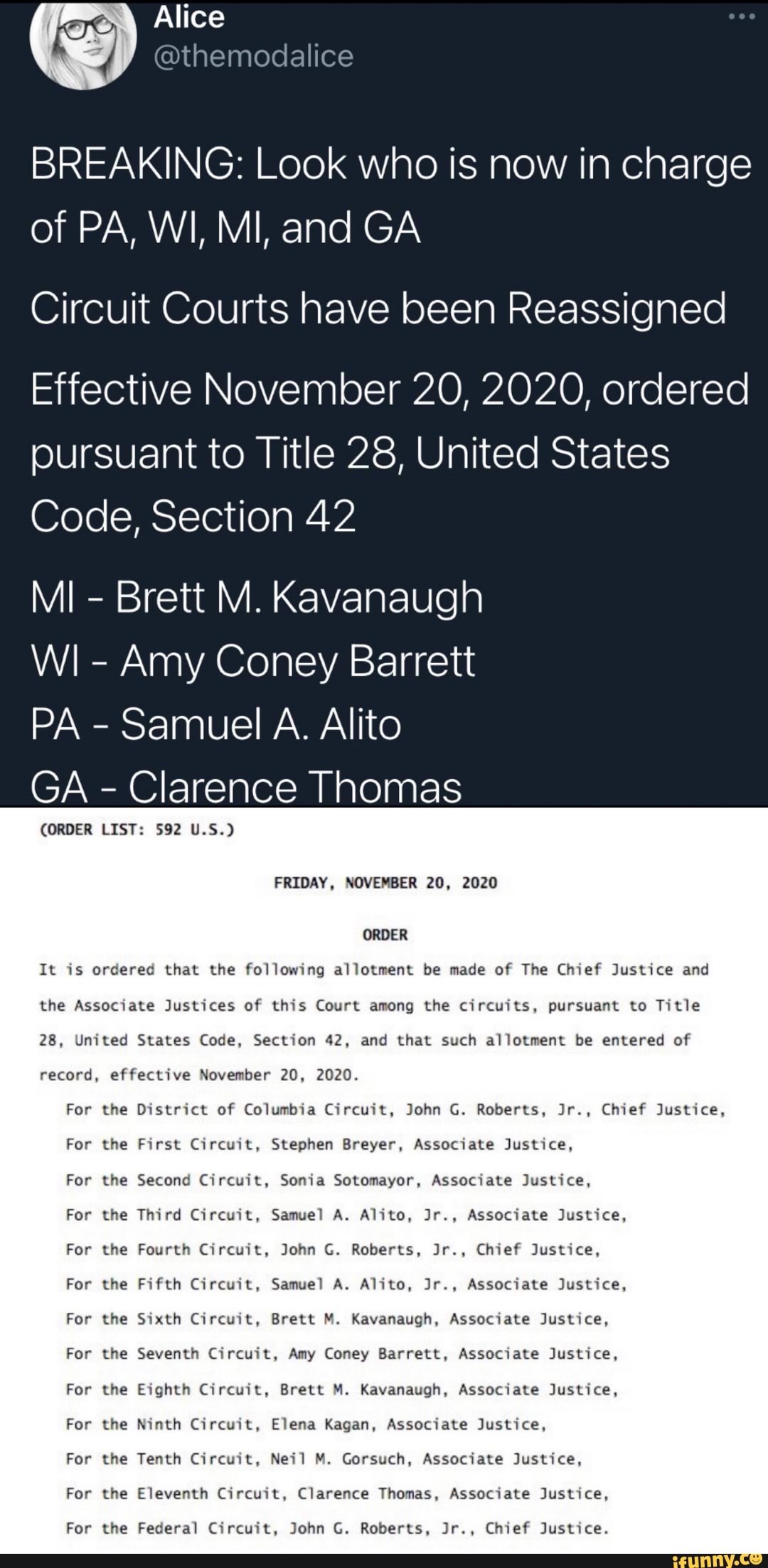 Alice BREAKING Look who is now in charge of PA, WI, MI
