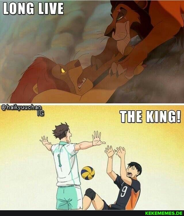 LONG LIVE
THE KING!