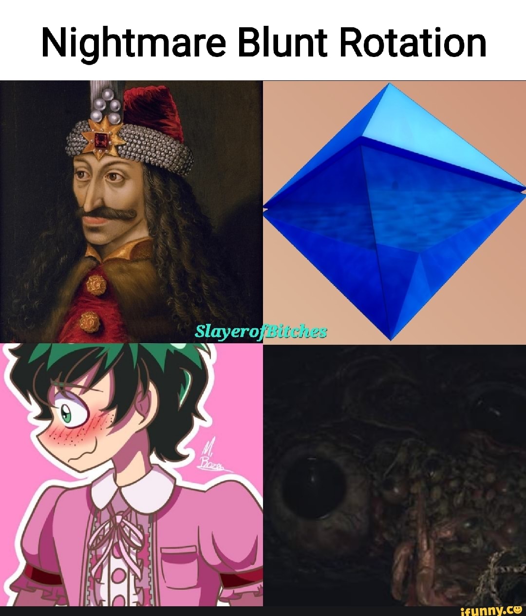 Nightmare Blood Rotation Nightmare Blunt Rotation - iFunny