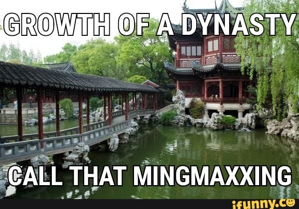 CALL THAT MINGMAXXING