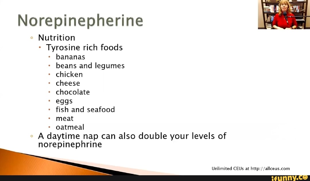 Norepinepherine Nutrition Tyrosine rich foods bananas beans and legumes chicken cheese chocolate