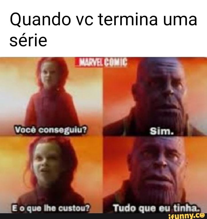 Quando Vc Termina Uma Série AR Você Conseguiu? Sim. E O Que Lhe Custou ...