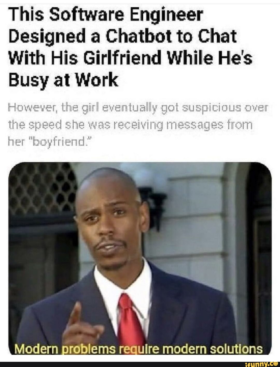 Software Engineer Designed a Chatbot image