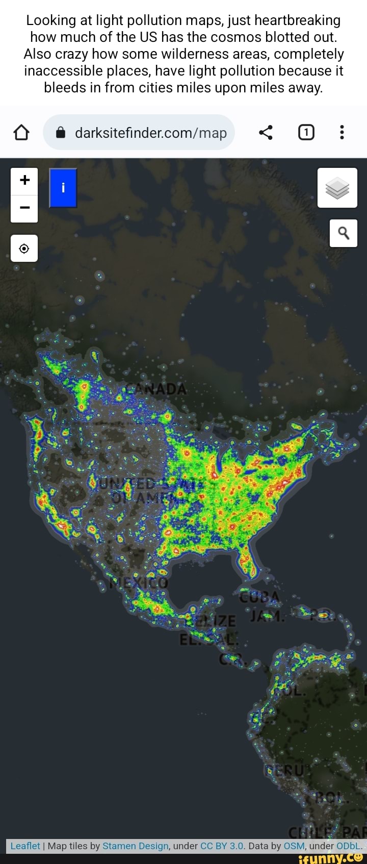 Looking at light pollution maps - 2e7fdbe335b812ad4e0b895b78041d3746e2cd4933676f4d393c0c2764dd8838 1 