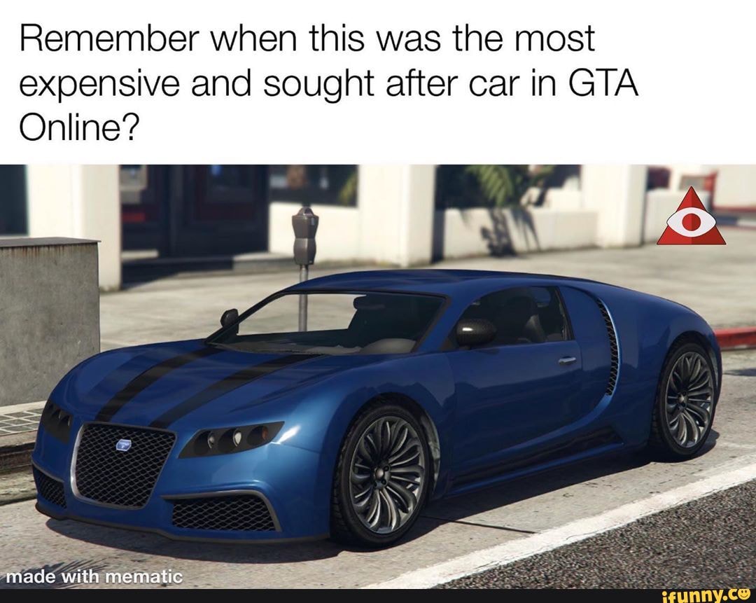 Remember when this was the most expensive and sought after car in GTA