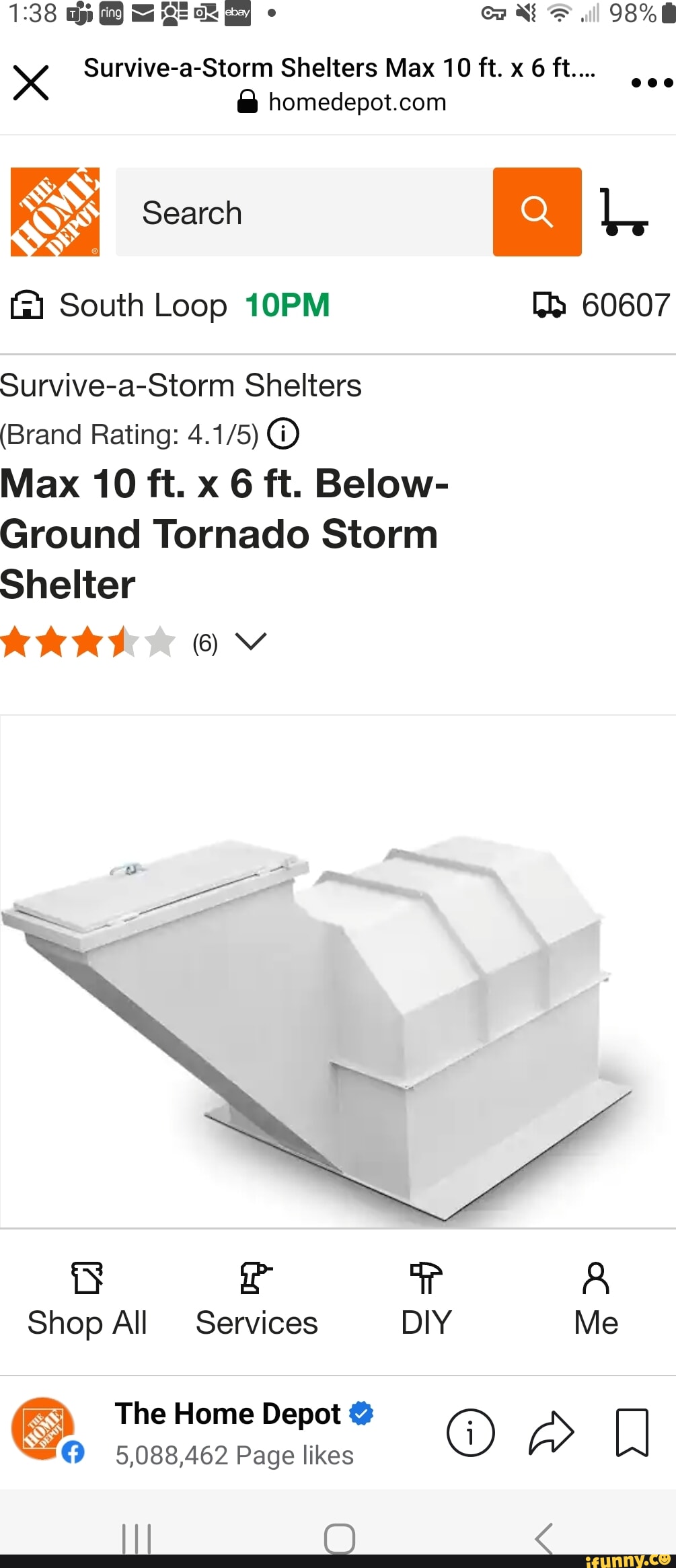 Survive-a-Storm Shelters Max 10 ft. x 6 ft. Below-Ground Tornado