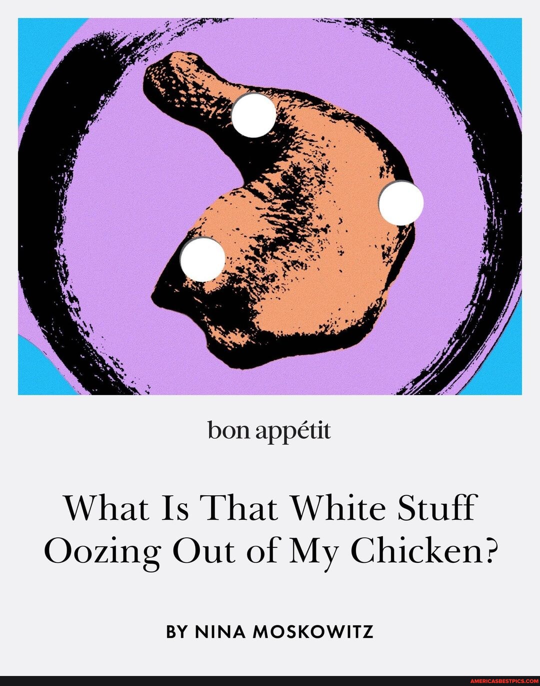 Its Happened To All Of Us—you Go To Cook Chicken For Your Dinner And White Goo Leaches Out Of 9072