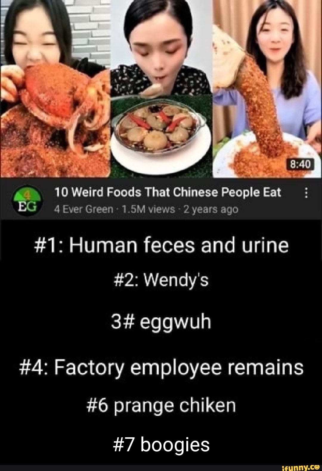 10 Weird Foods That Chinese People Eat EG 4 Ever Green 1.5M views 2