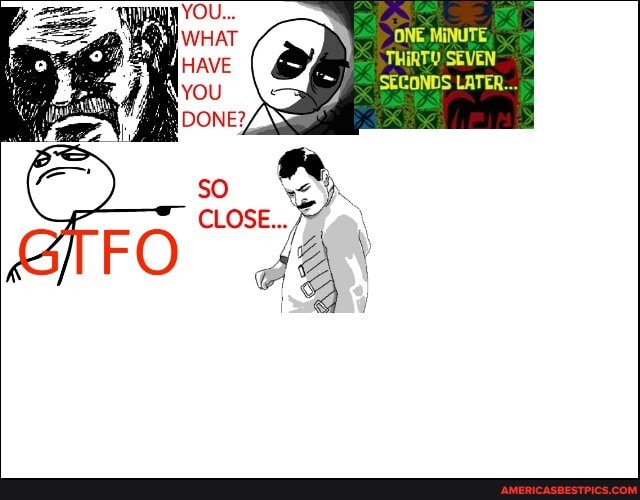 ONE MiNUTE:
THIRTY SEVEN SECONDS LATER...