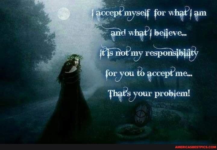 self for @ am
my respo' for you
your probjeal