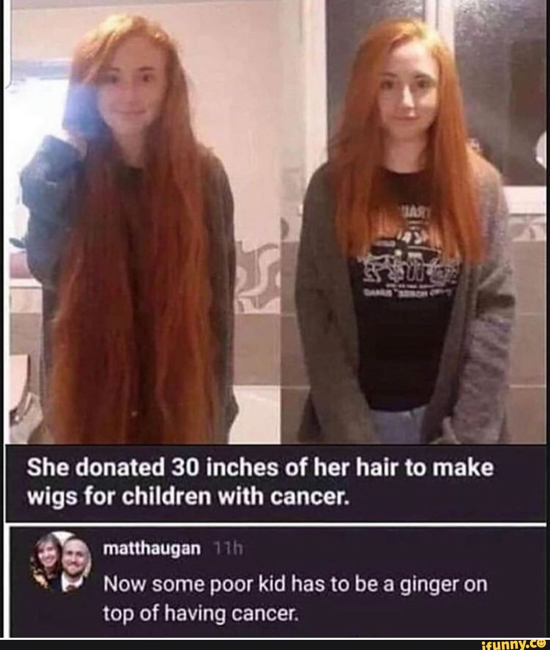 kids disgust wig