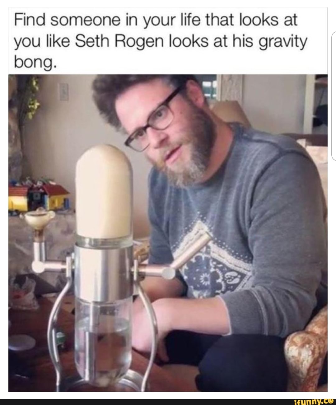 Seth Rogan Gravity Bong