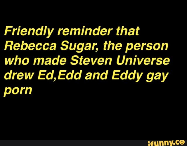 Rebecca sugar ed edd eddy