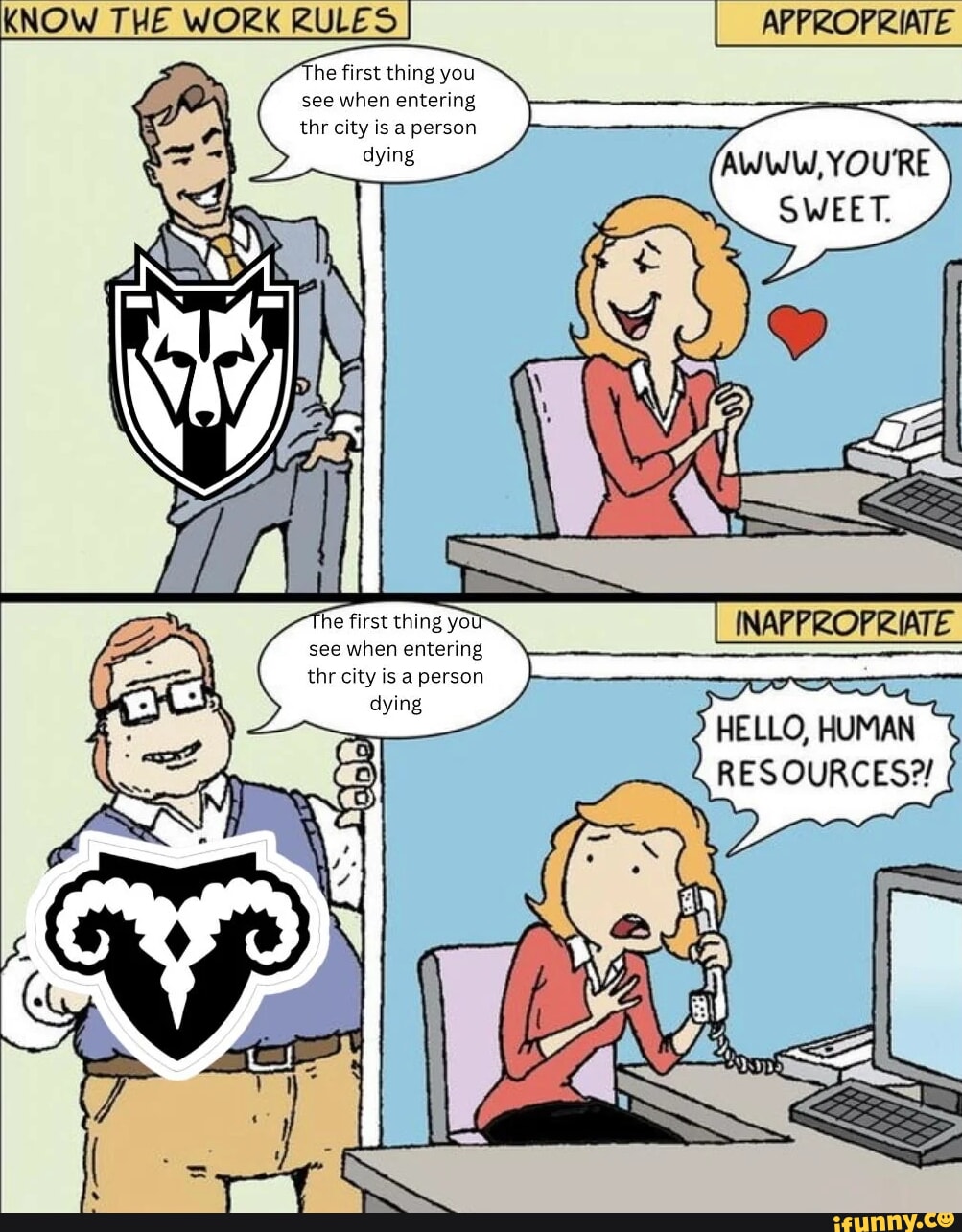 KNOW THE WORK RULES APPROPRIATE he first thing you see when entering ...