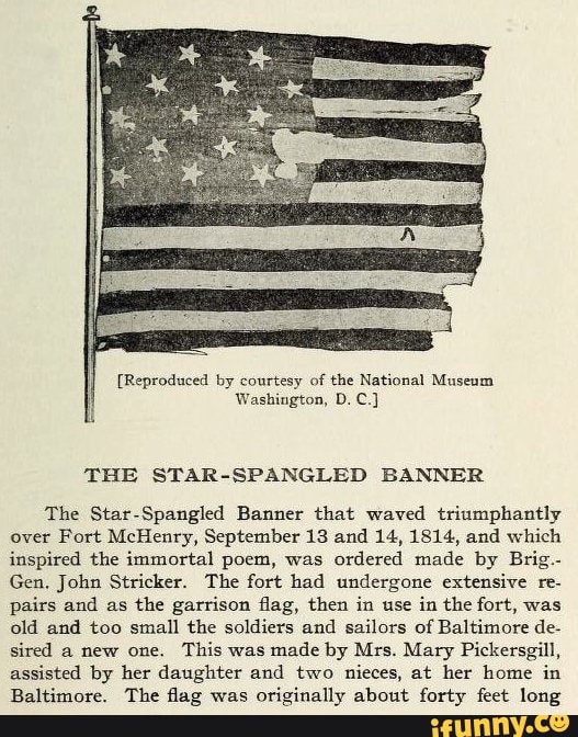 [Reproduced by courtesy of the National Museum I THE STAR-SPANGLED ...