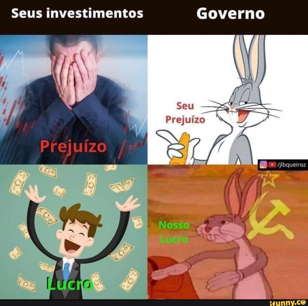 Seus investimentos Governo