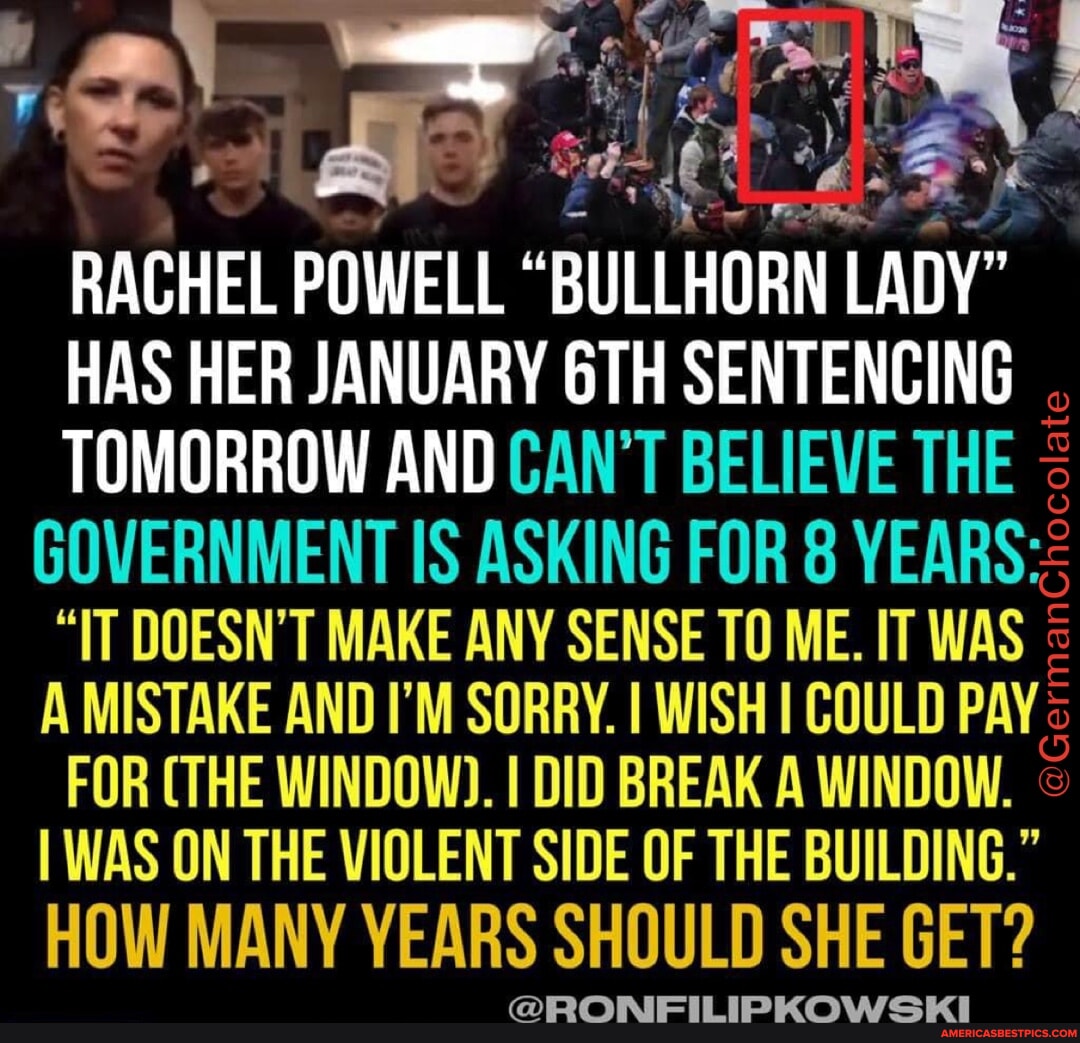 We Rachel Powell Bullhorn Lady Has Her January Sentencing Tomorrow