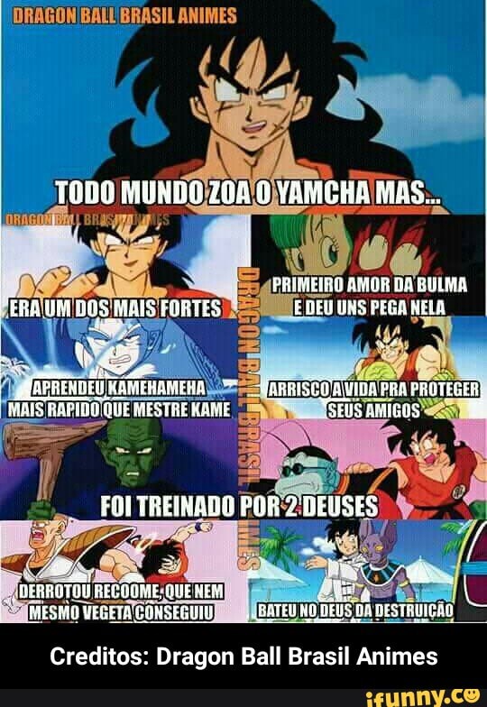 DRAGONIBALU BRASIL ANIMES
PRIMEIRO AMOR DA BULMA
Creditos: Dragon Ball Brasil Animes - Creditos: Dragon Ball Brasil Animes