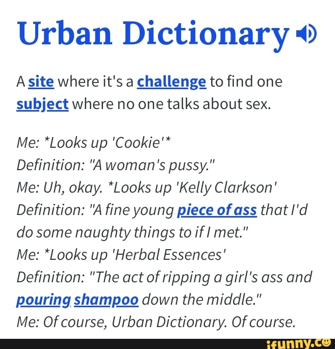 Urban Dictionary Challenge!! 